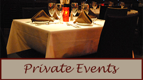 Private Events — host your party at Nicola's